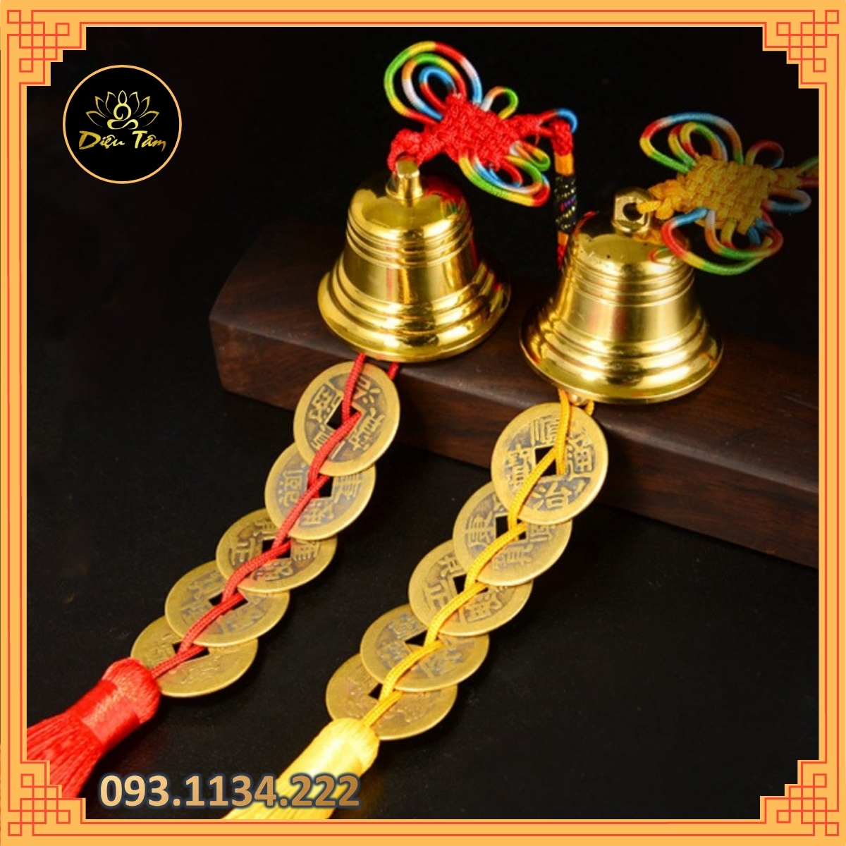 Feng Shui coin wind chimes
