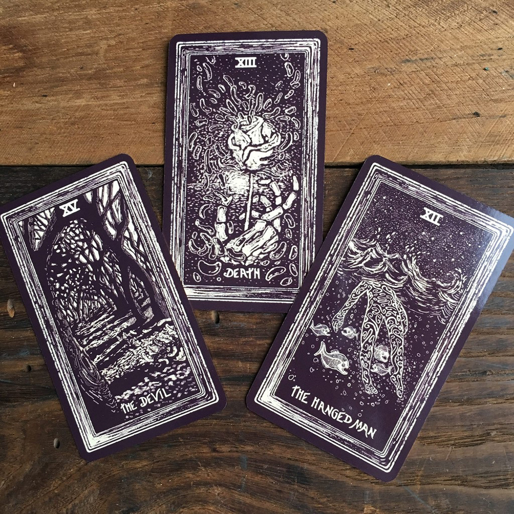 Bài Tarot Light Visions Tarot Tặng Đá Thanh Tẩy