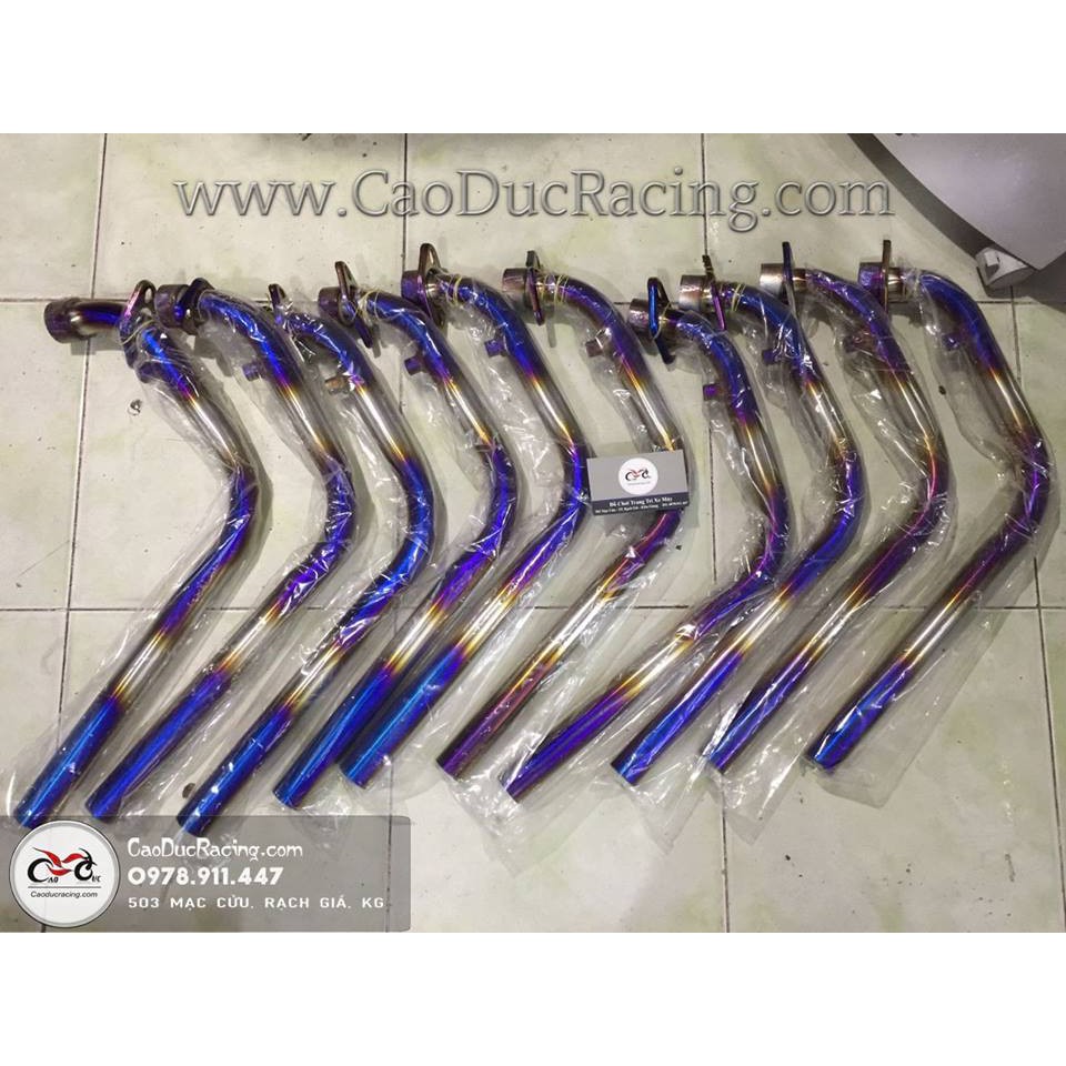 Cổ pô titan xi khúc Winner - gắn cho winner