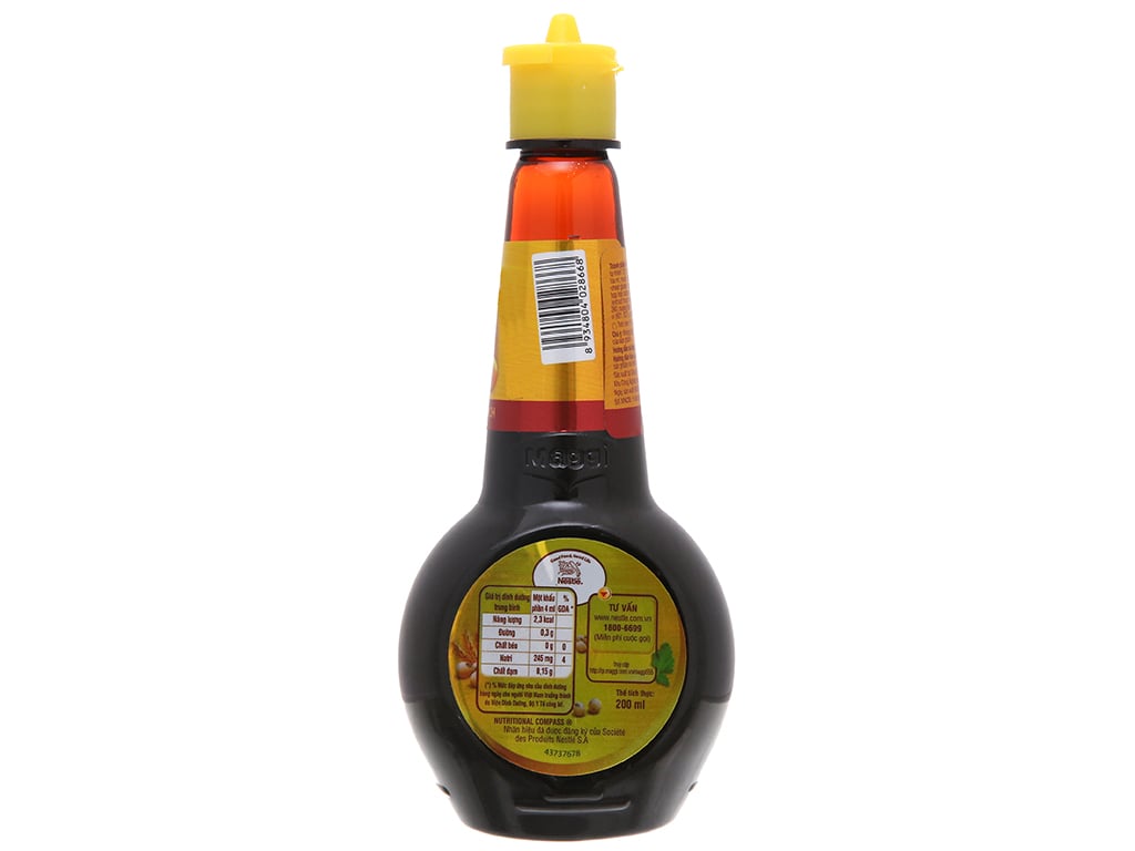 Nước tương hảo hạng Maggi chai 200ml 2 chai