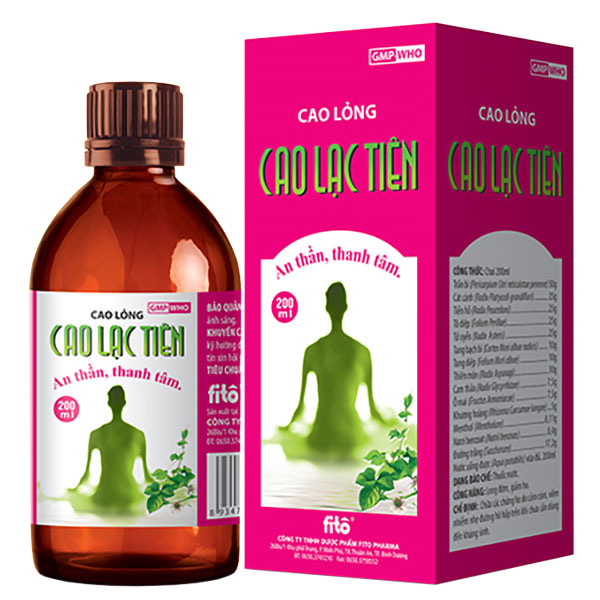 Cao Lạc Tiên Fito - giúp an thần, thanh tâm