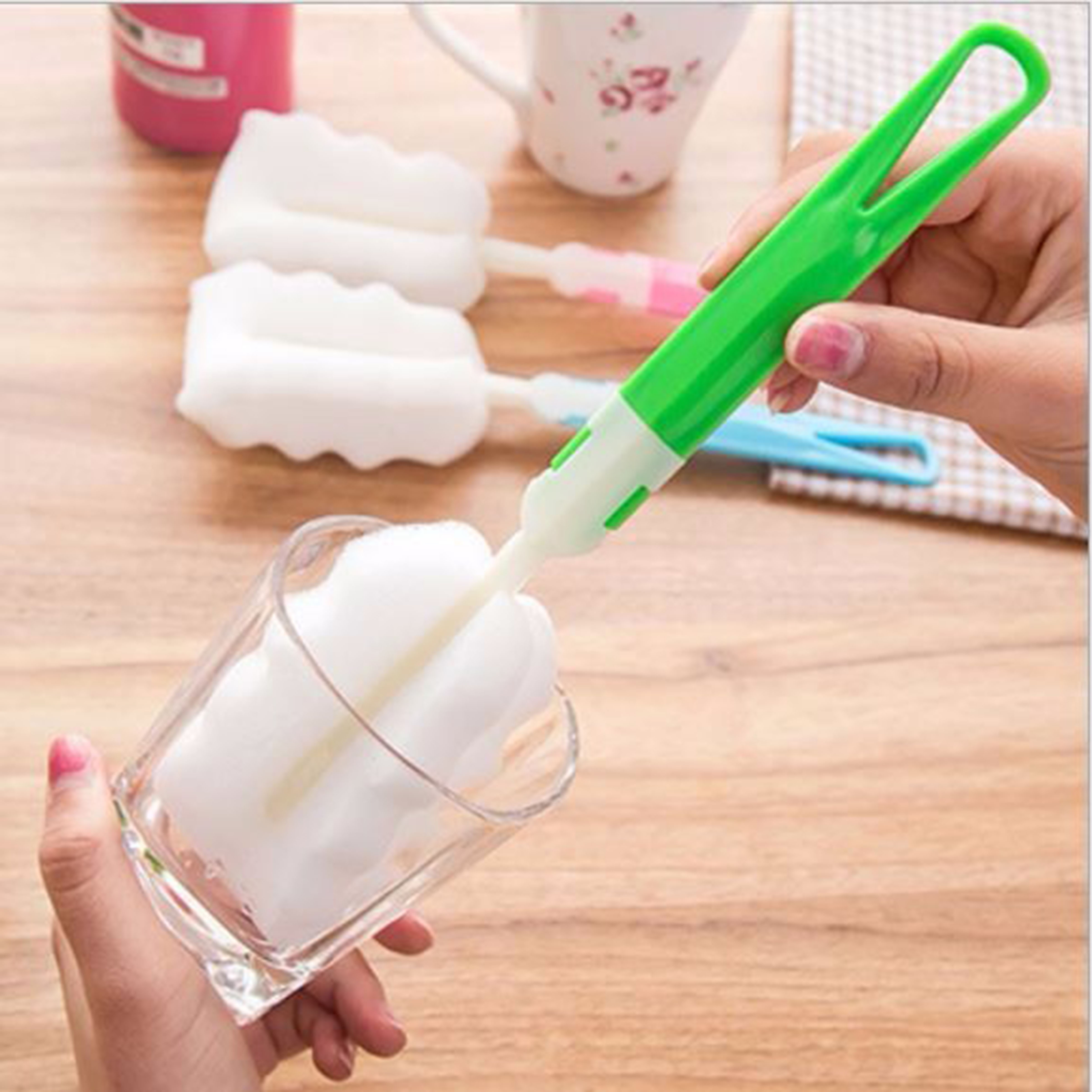 [HCM](COMBO 2) Dụng Cụ Cọ Rửa Ly/ Bình Sữa Chai Lọ Tiện Dụng H048