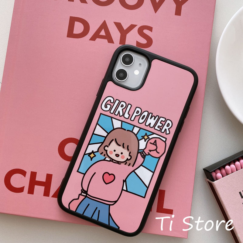[HCM]Ốp Lưng Girl Power iPhone | Từ 6 đến 12 Pro Max | [ TI STORE ]