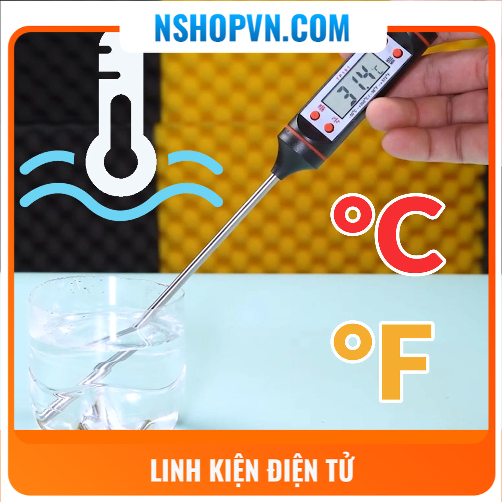Que đo nhiệt độ tp101