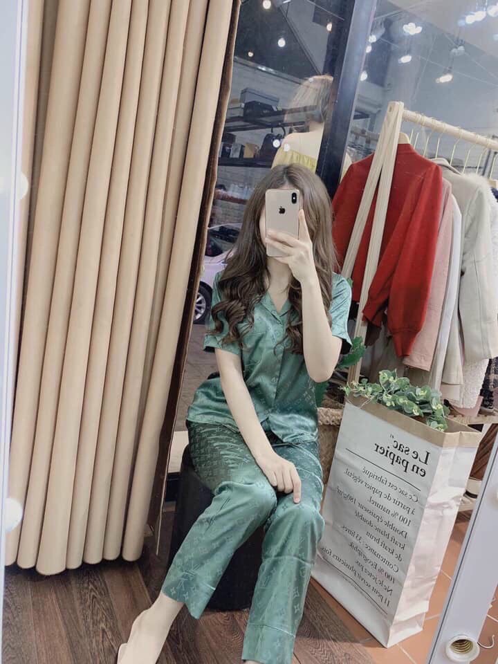 [XẢ KHO] Bộ sau sinh cao cấp-Bộ Lụa Satin Tay cộc Siêu Hot [cao cấp]-nhiều mầu