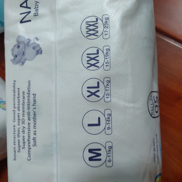 Combo 100 miếng bỉm quần Nanu xuất Nhật
