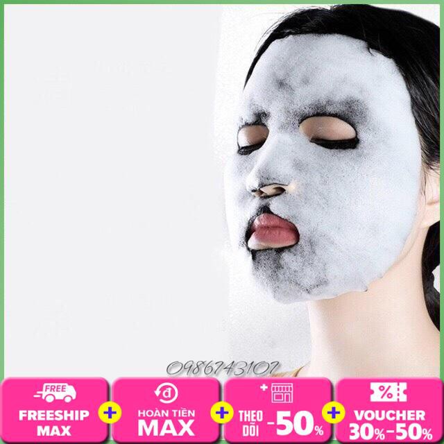 Mặt nạ sủi bọt thải độc detox da Samanli Black Mask