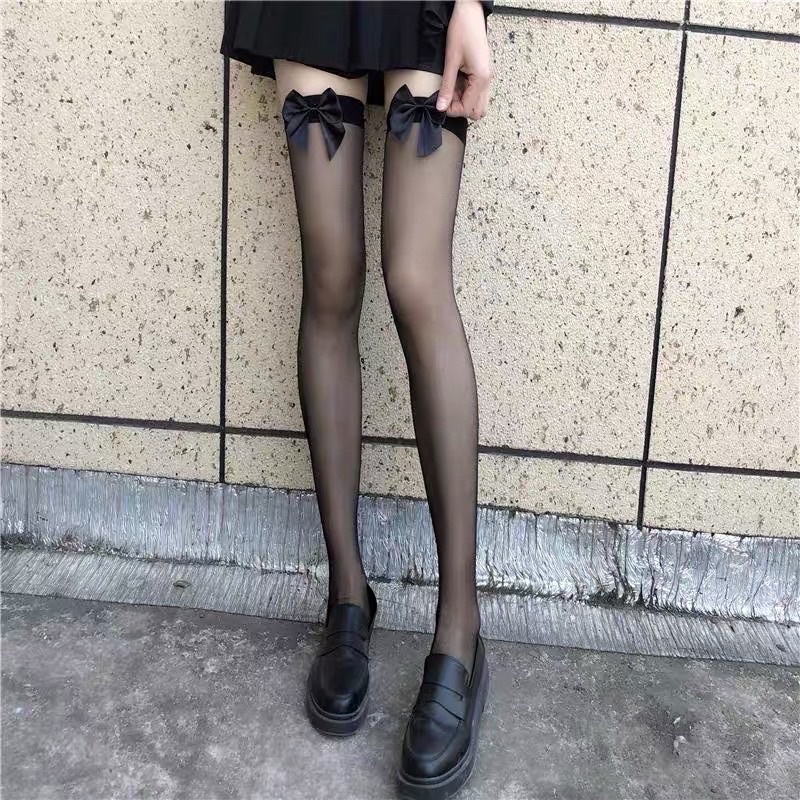 Tất siêu mỏng dài cosplay nữ sinh Nhật Bản dễ thương