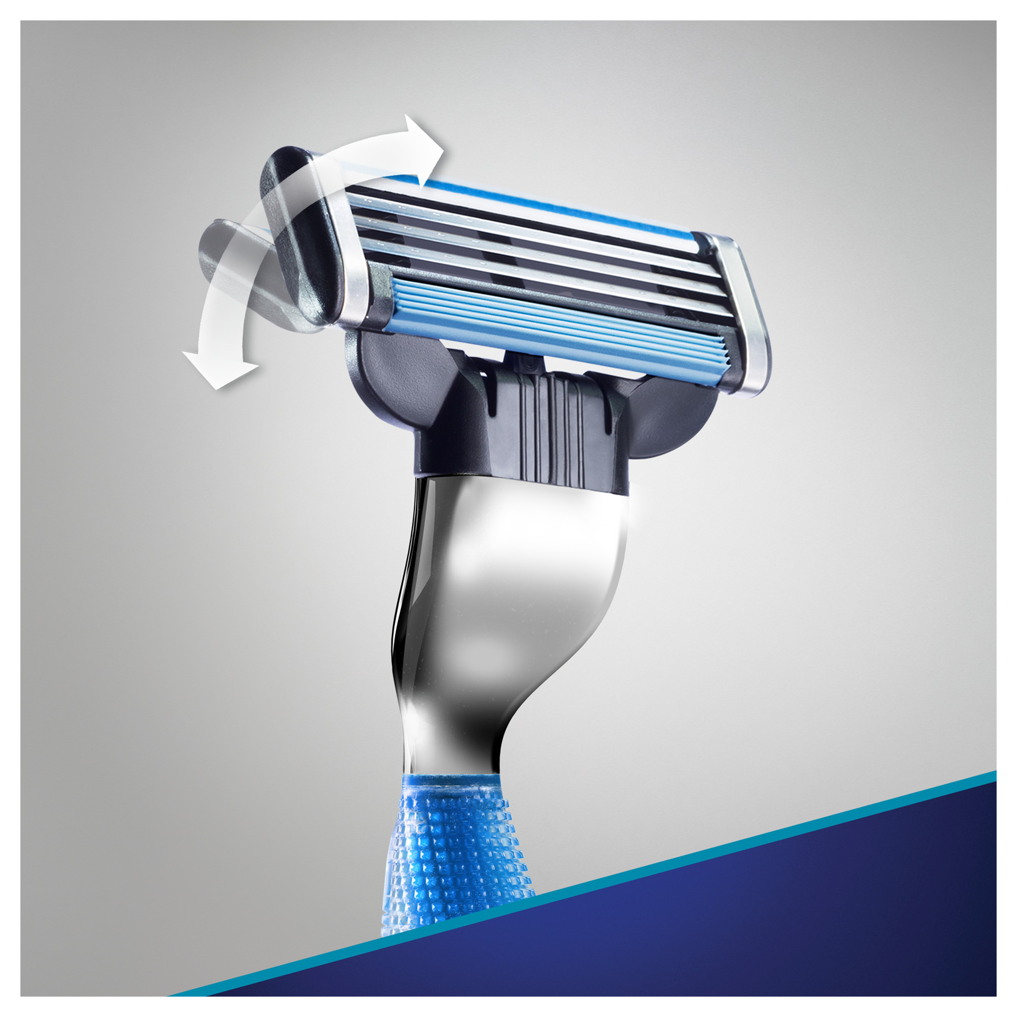 Dao cạo râu 3 lưỡi Gillette Mach3+ (Mẫu mới 01 cán 02 lưỡi)
