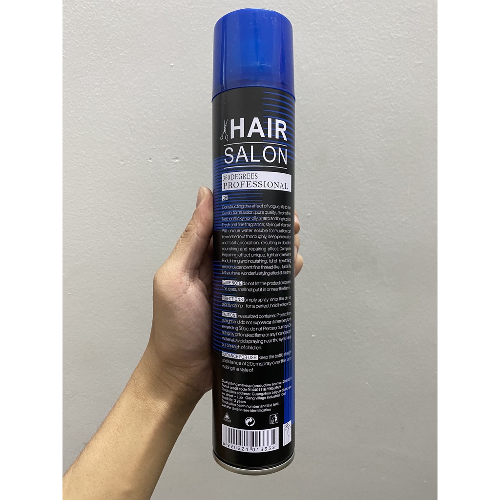 GÔM XỊT TÓC HAIR SALON BABER LOẠI MỚI 420ML