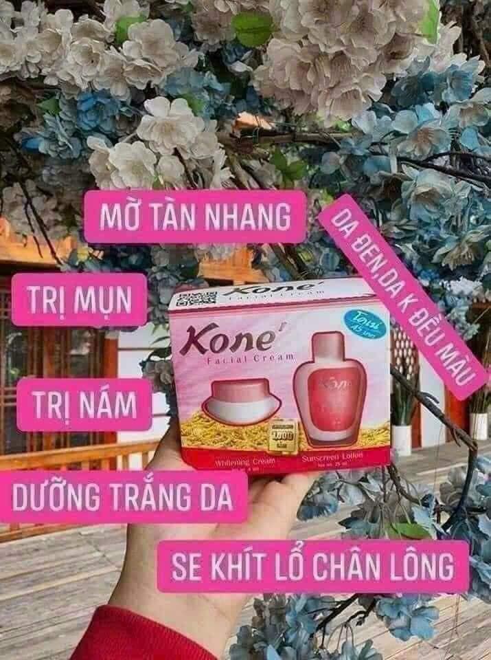 KEM KONÉ DƯỠNG TRẮNG, MỜ THẤM, NÁM Thái LAN ( KEM KHÔNG HẠT )