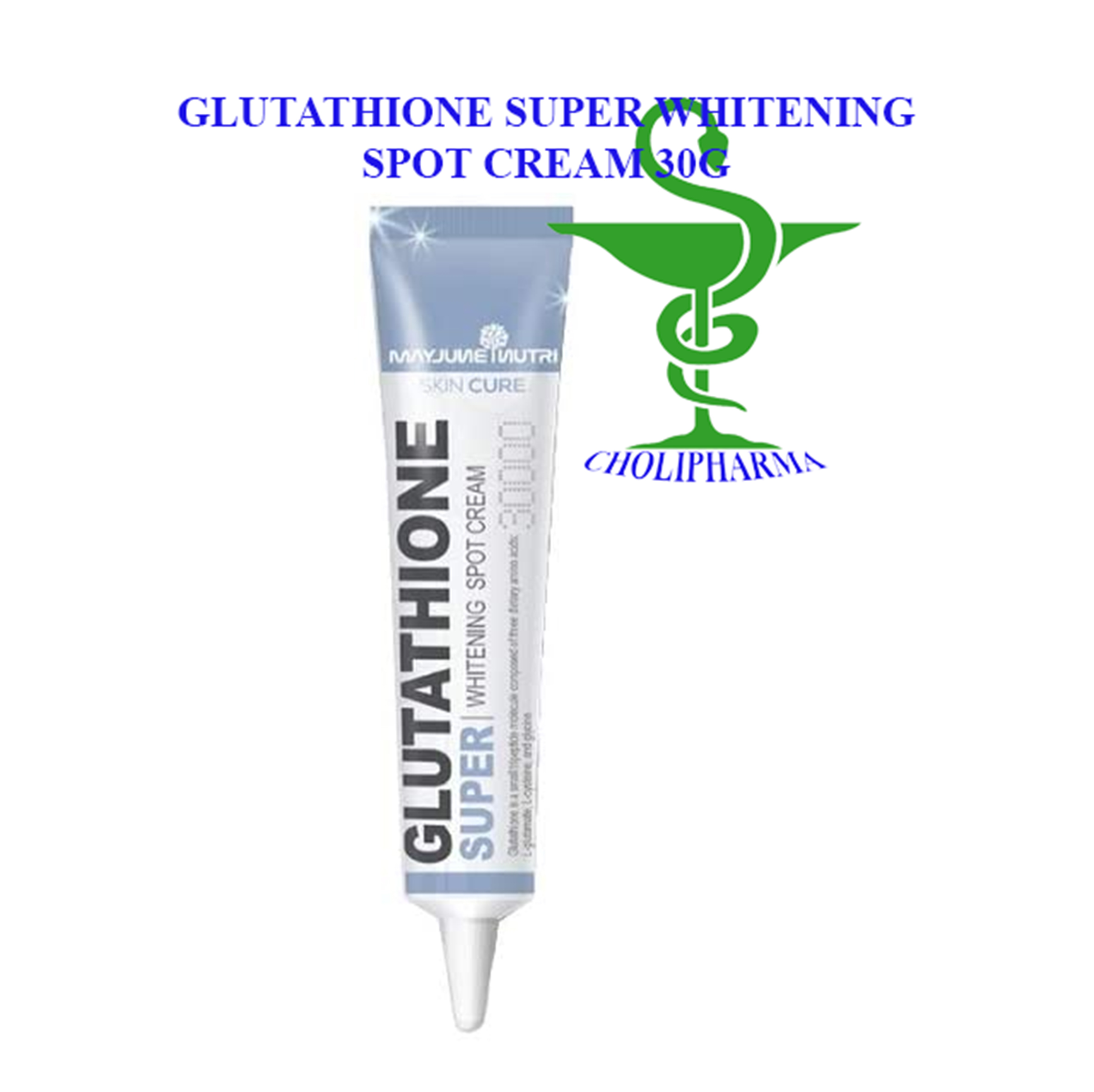 HCM]KEM DƯỠNG ẨM CÓ CHỨC NĂNG DƯỠNG ẨM LÀM TRẮNG DA GLUTATHIONE SUPER  WHITENING SPOT CREAM 30G