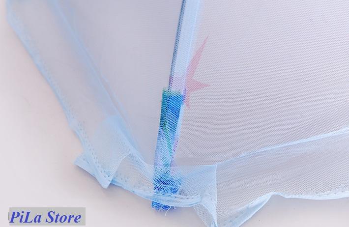 [HCM]Mùng Chụp Em Bé vải Tuyn In Bông Mát