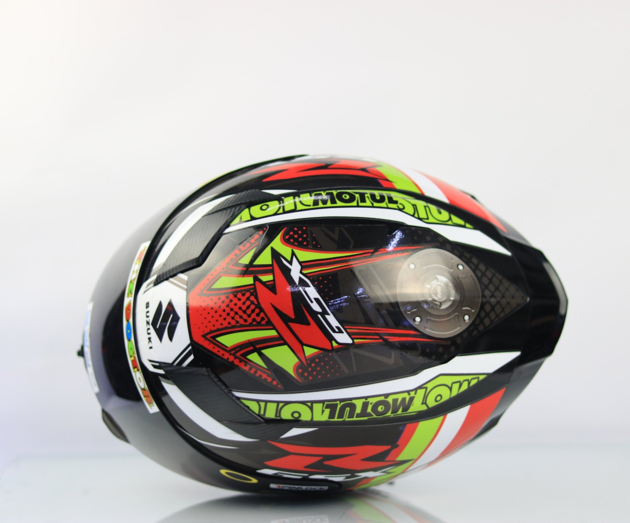 Nón Fullface ROYAL M138B 1 Kính Lên Tem SUZUKI ĐỎ