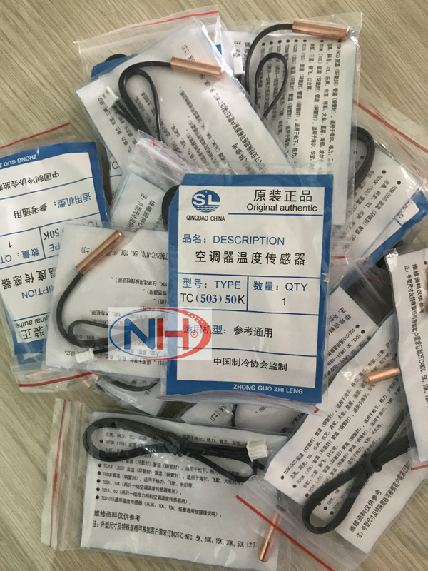 Đầu dò dàn lạnh, Sensor nhiệt điều hòa đầu đồng 50K