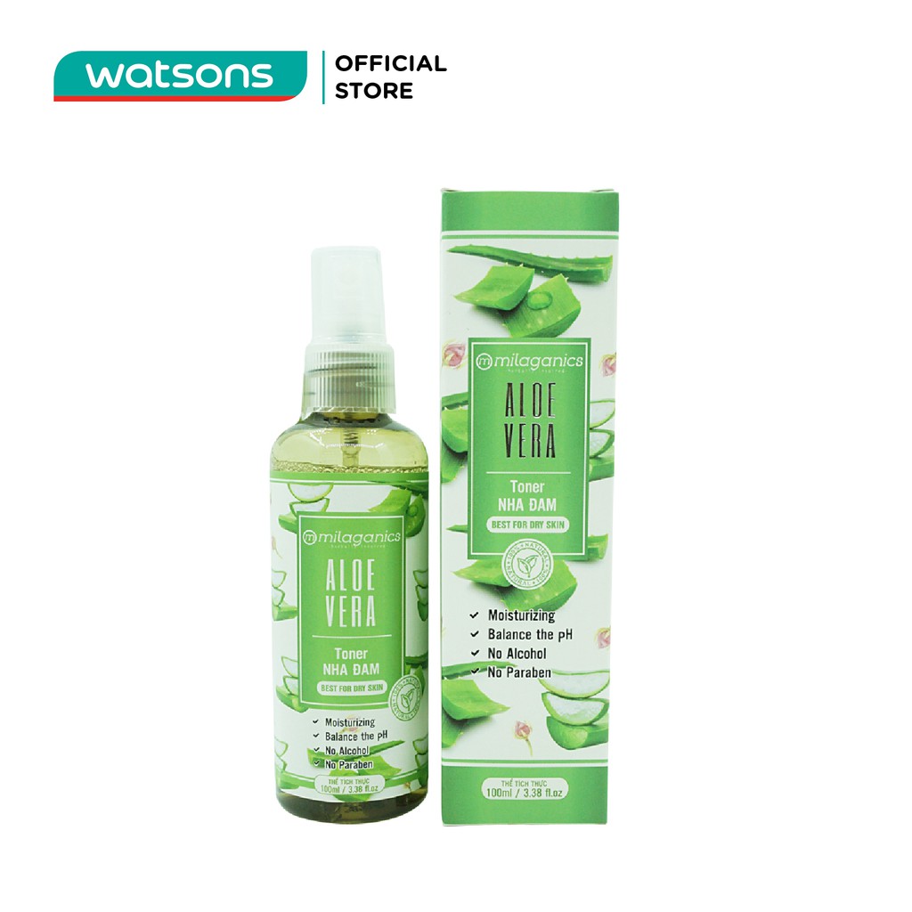 Toner Nha Đam Milaganics 100ml