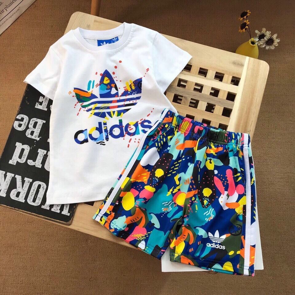 set adidas thế thao cho bé trai bé gái
