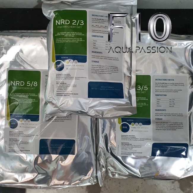 Cám inve thái 2/3 3/5 5/8 400g 800g thức ăn tốt cho cá cảnh