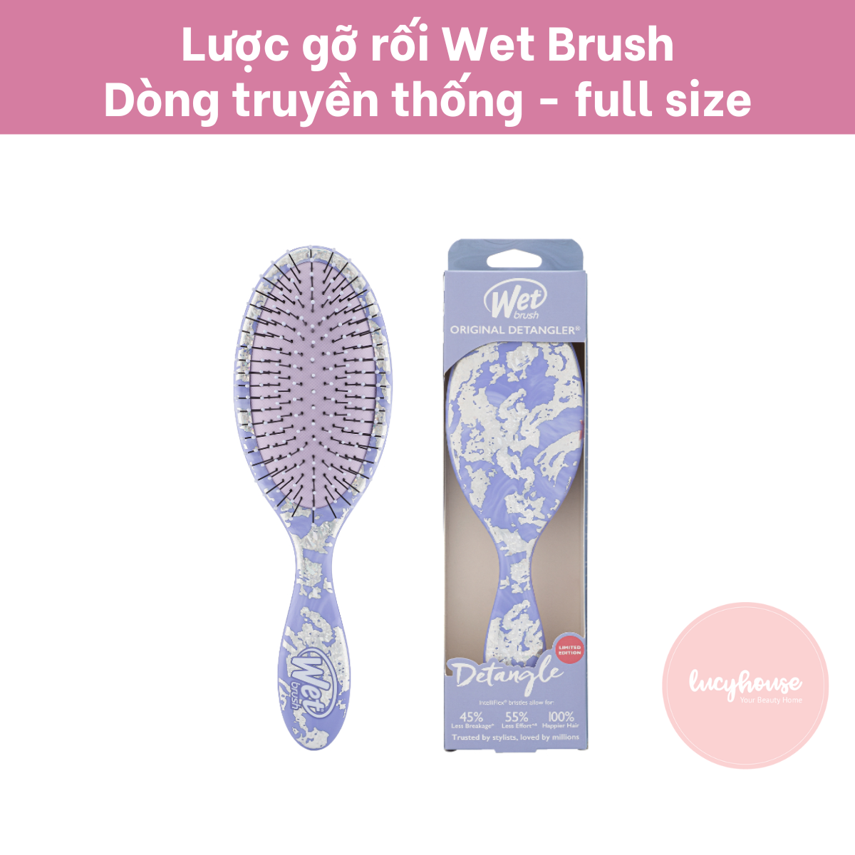 Lược gỡ rối Wet Brush