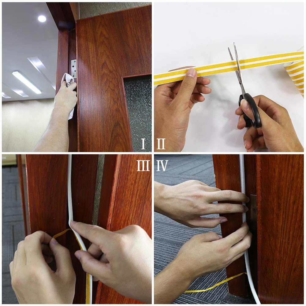 [HCM]6 Mét Ron Nẹp Khung Cửa Chống Gió Lùa Cách Âm Chống Va Đập