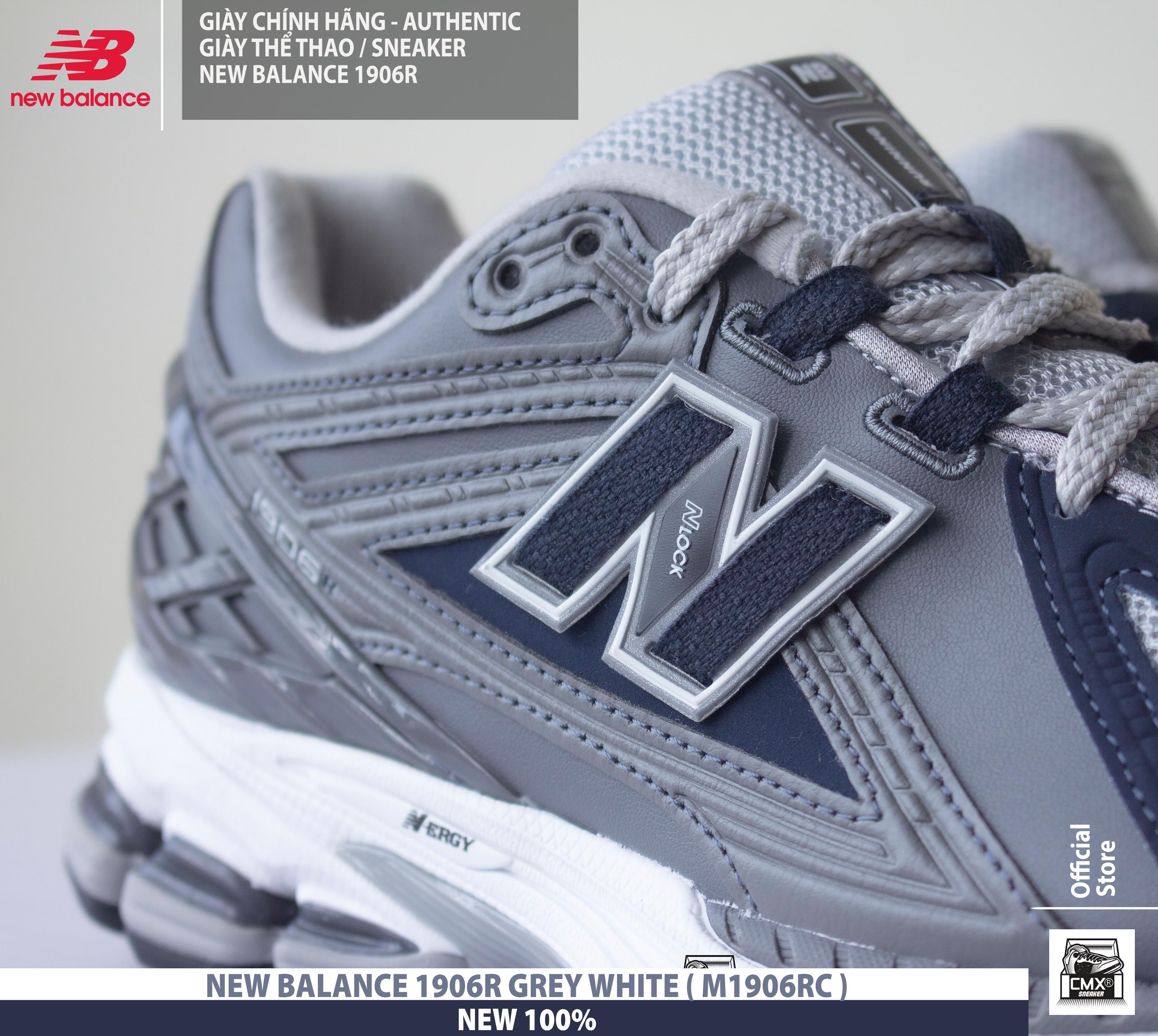 😘 [ HÀNG CHÍNH HÃNG ] Giày New Balance 1906R Steel Gray ( M1906RC ) - AUTHENTIC 100%