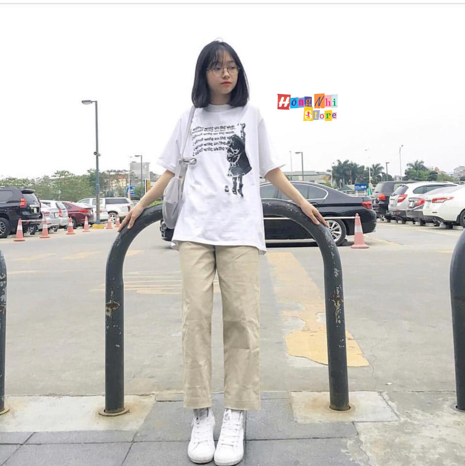 Quần Kaki Trơn Dài Lưng Thun Màu Xám Nhạt Basic Pant Unisex Oversize Ulzzang - MM