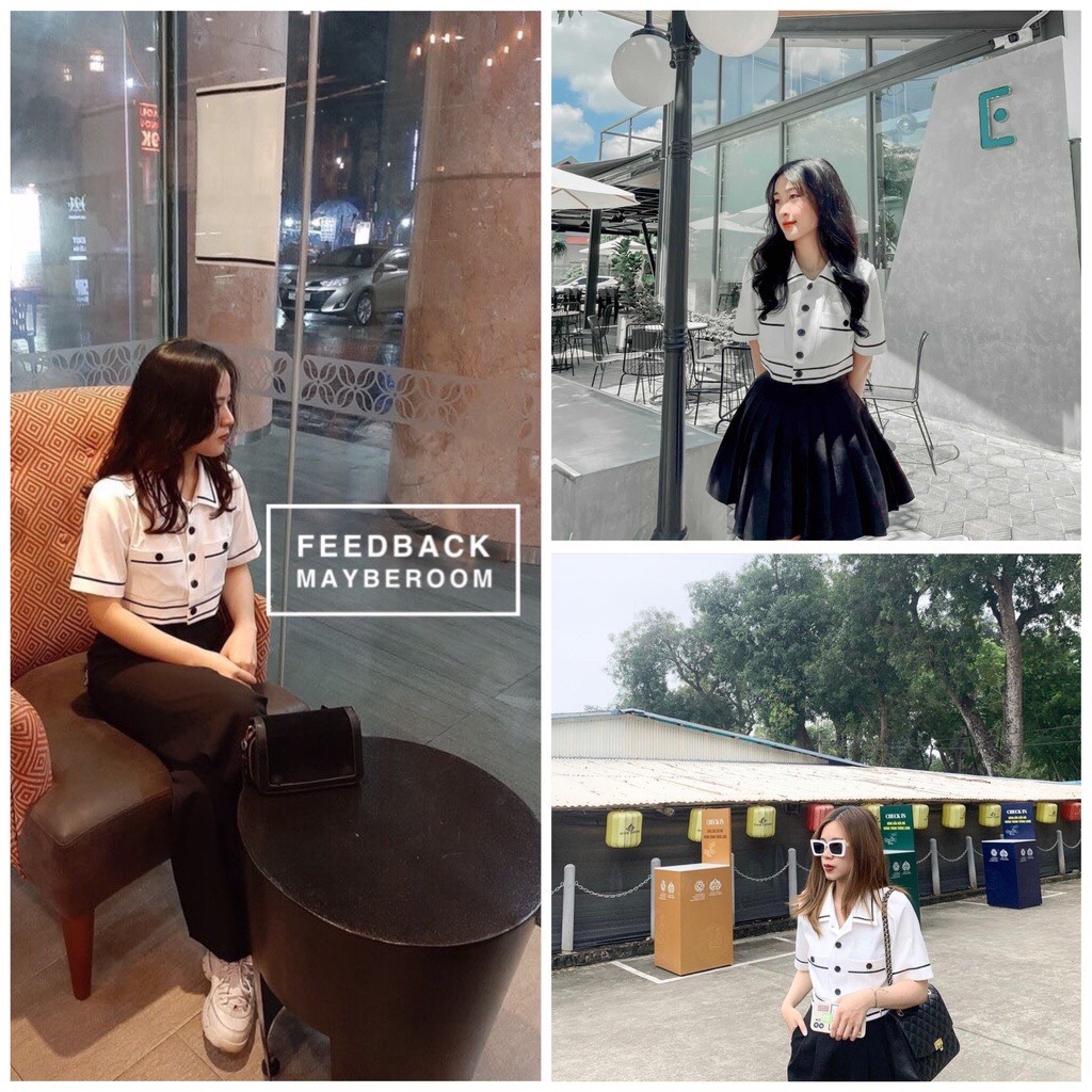 Áo croptop Mono Mayberoom