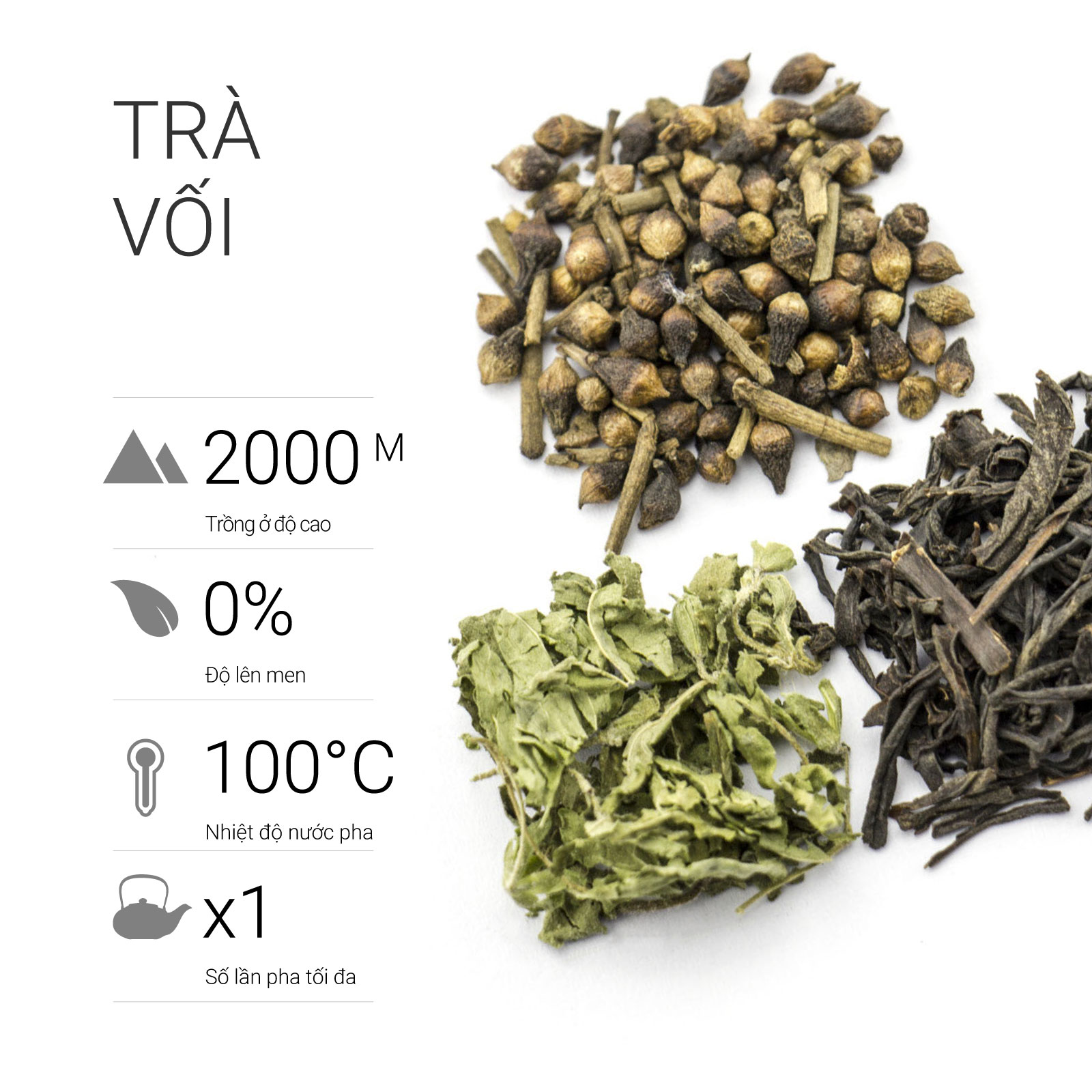 TRÀ VIỆT Hộp Trà Nụ Vối Cao Cấp 100g
