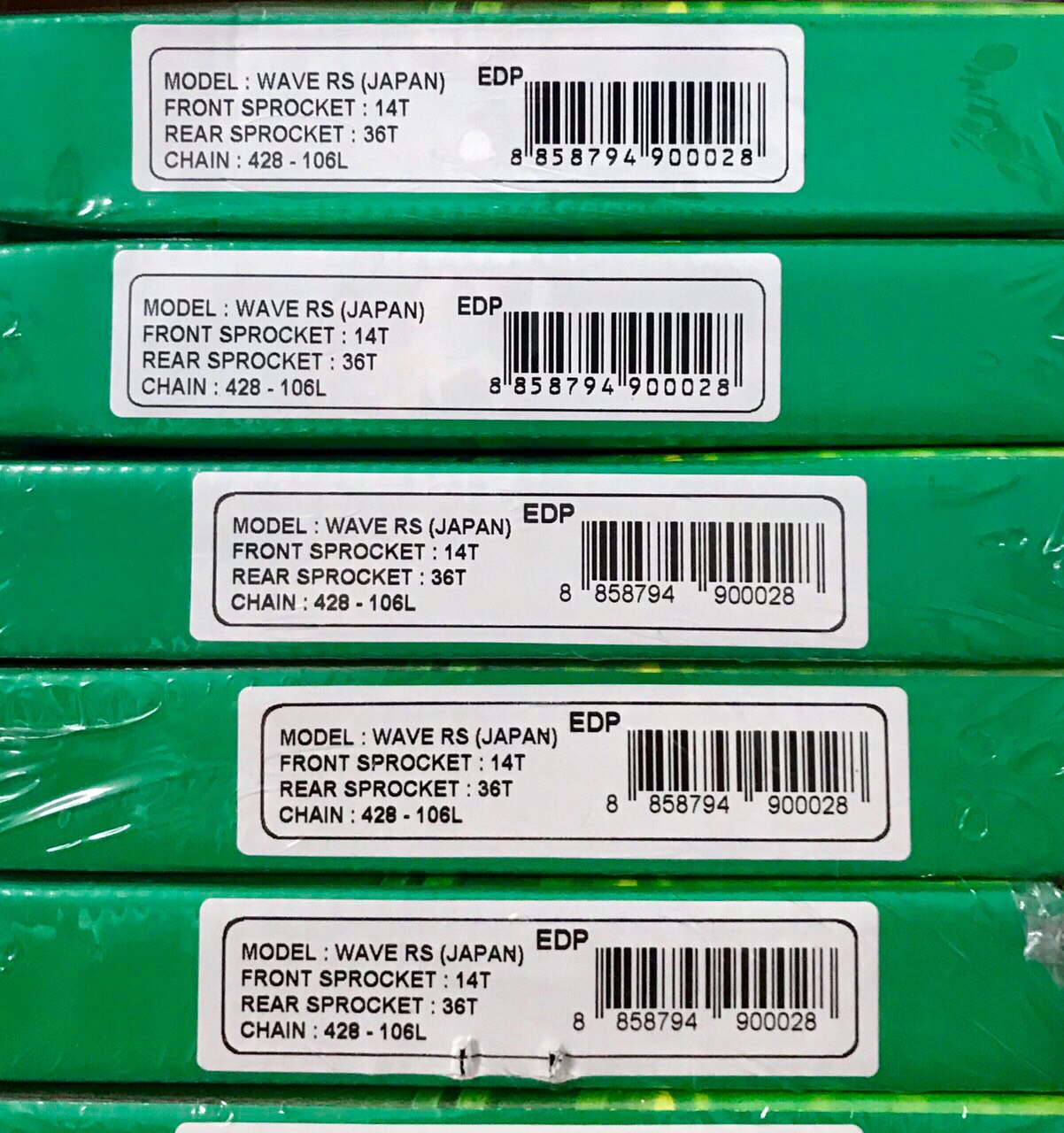 Sên nhông dĩa wrs nhật ws 110 future neo 428 - 106l 14t - 36t