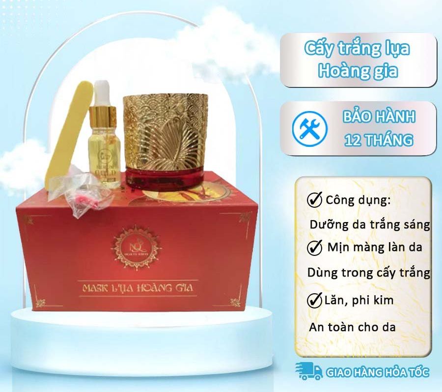 Cấy Trắng Lụa Cấy Colagen Trắng Da Mặt Dành Cho Cá Nhân SPA,