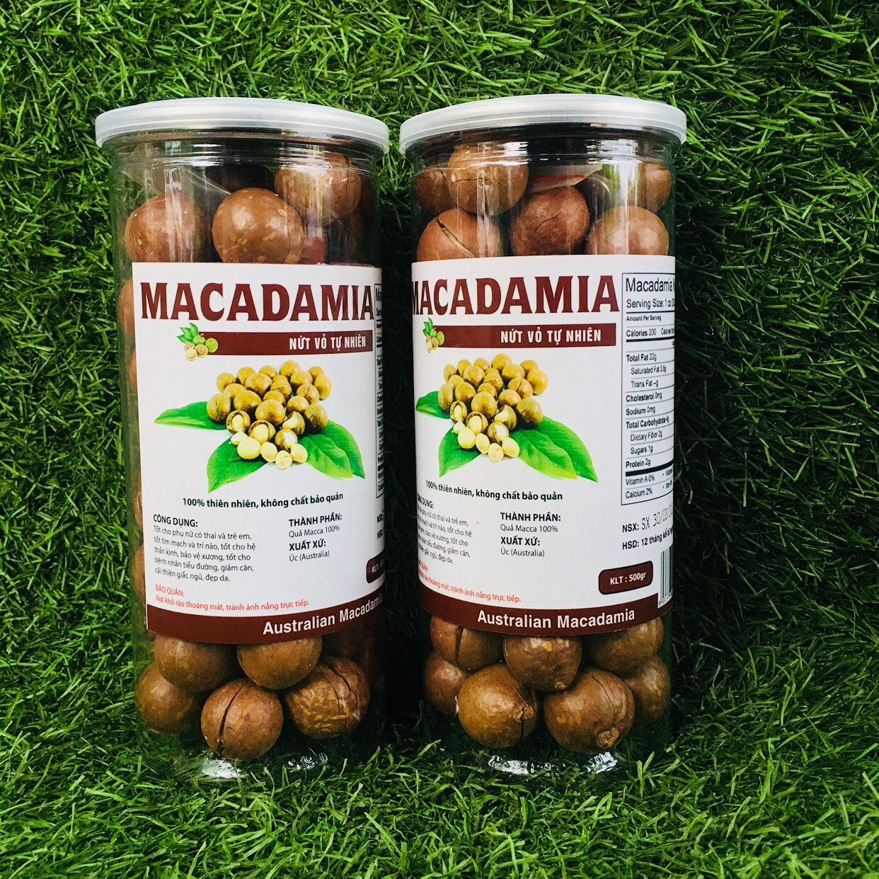 [FREESHIP] Hạt Mắc ca Úc Nứt Vỏ Tự Nhiên 500g Macca, có đồ khui