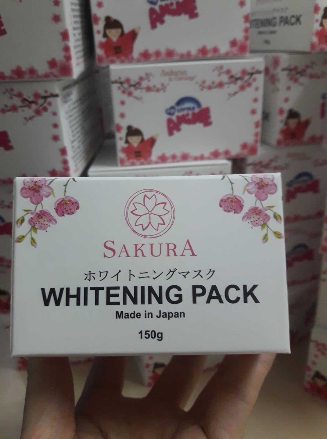Mặt nạ ủ trắng hoa anh đào Sakura  (MUA 5 TẶNG 1)