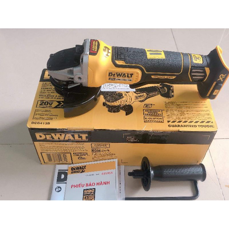[HCM]Máy mài dung pin 20v Dewalt 413B