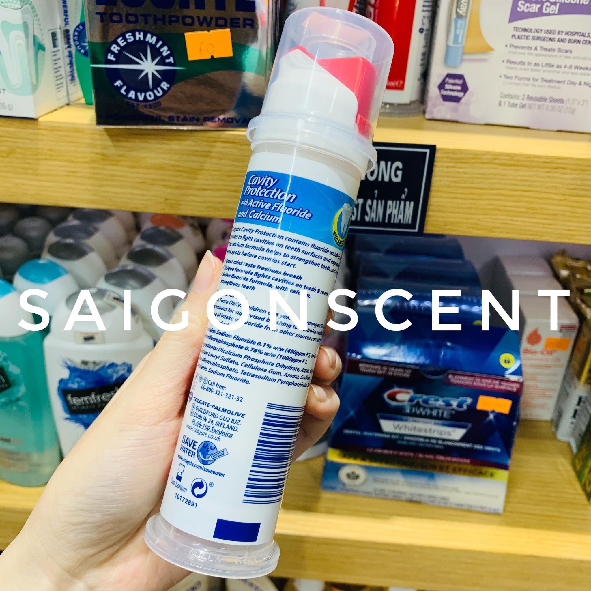 [Saigon Scent] Kem đánh răng Colgate Cavity Protection ( 100mL )