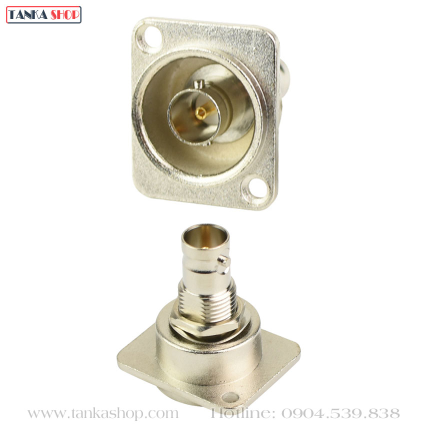 Jack BNC hàn nối chia cáp đồng trục cho camera
