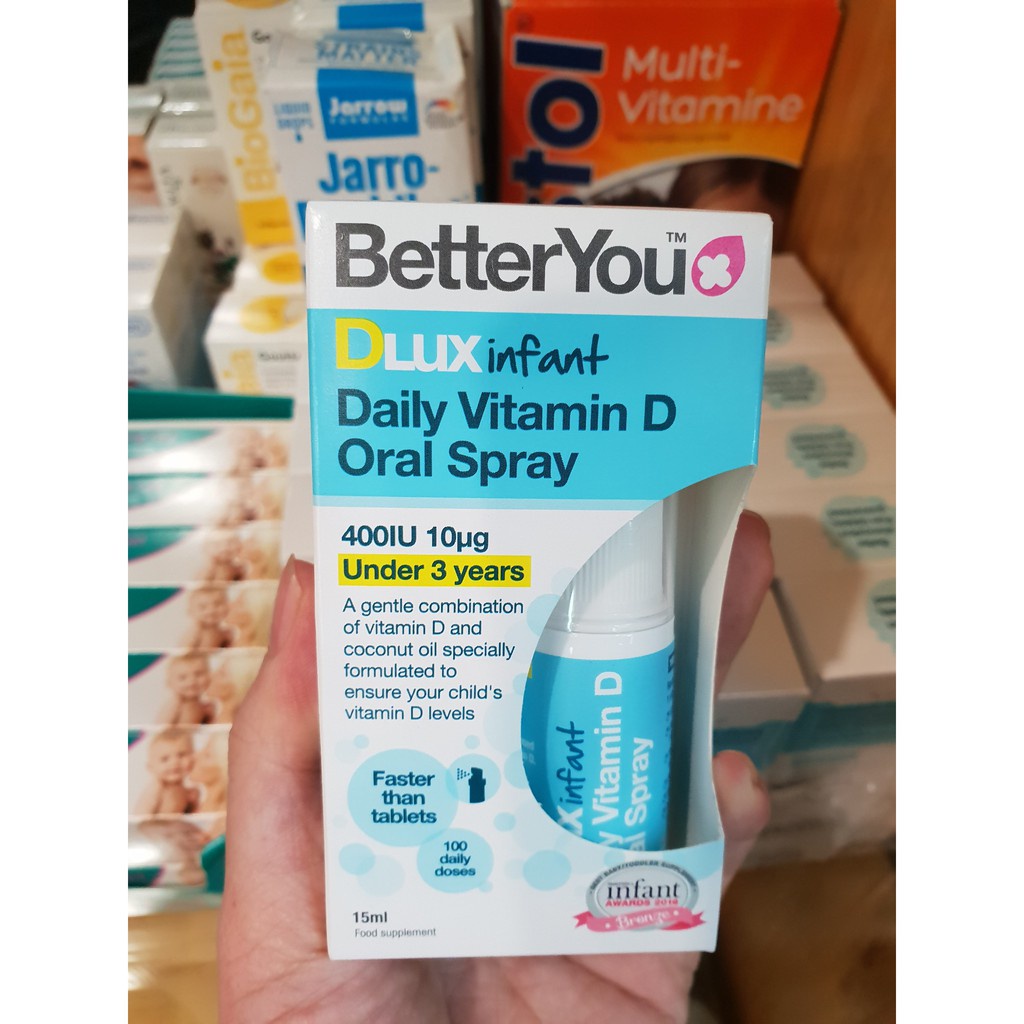 DLux Infant Vitamin D Oral Spray