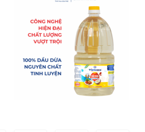 Dầu Dừa Tinh Luyện Vietcoco 2L