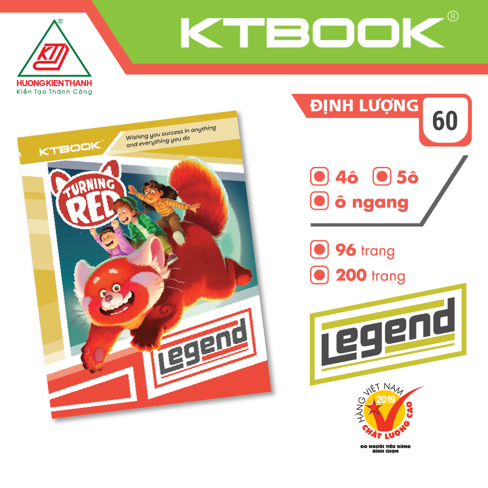 Combo 10 cuốn Tập học sinh Legend 96 trang (10 cuốn/gói)