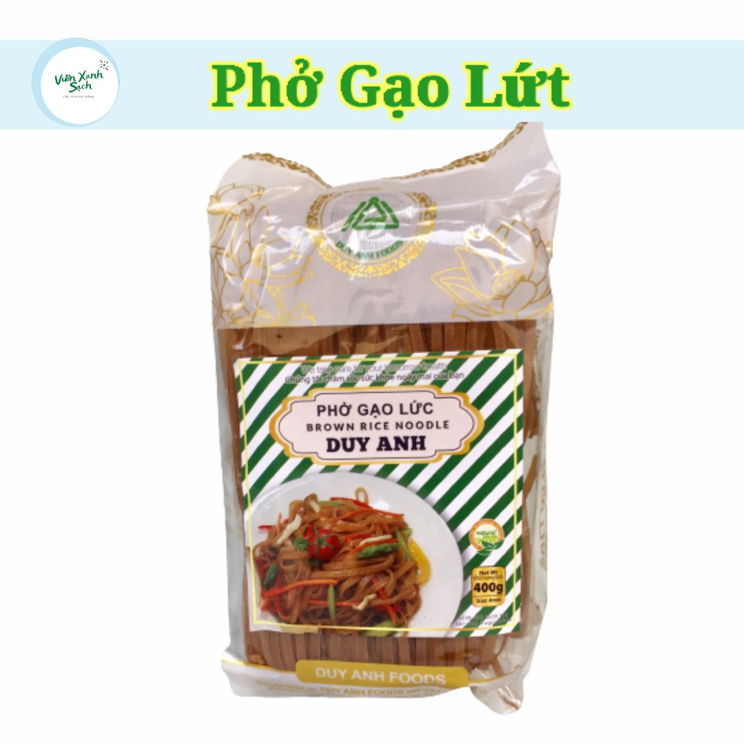 Phở gạo lứt Duy Anh Foods 400G Hàng Việt Nam Xuất Khẩu Hàng Việt Nam chất