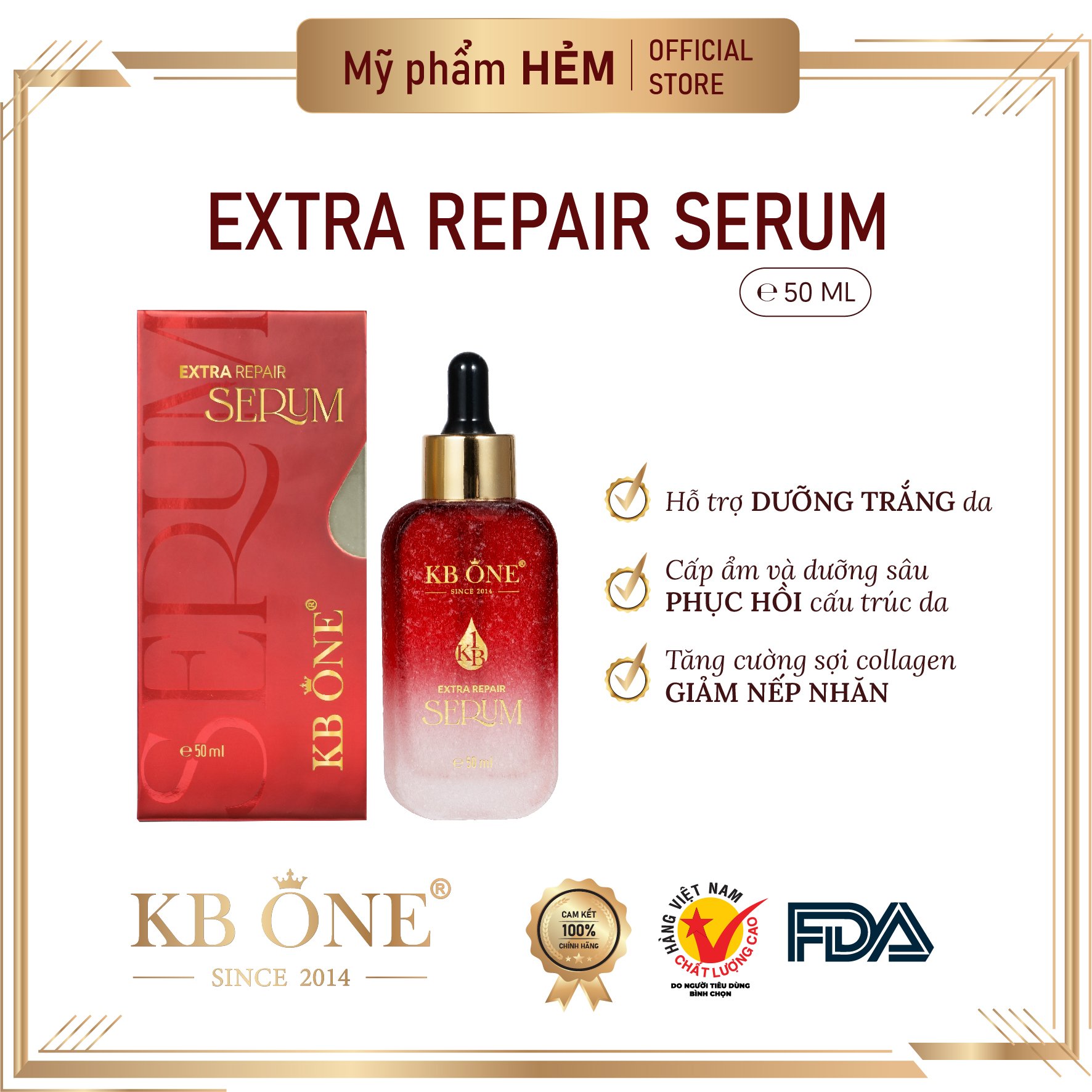 Serum Collagen KBONE 50ml mẫu mới 2024