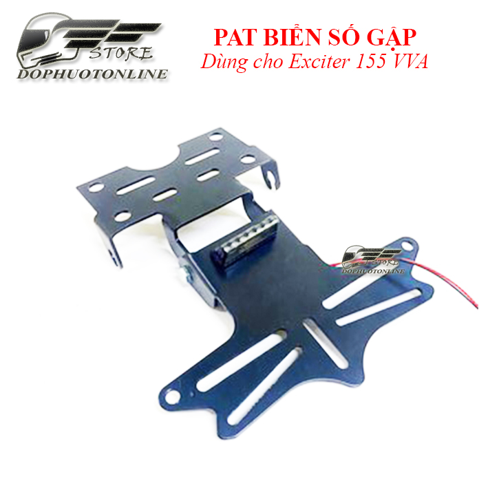 Pat Biển Gập Cho Exciter 155 Vva <Dpol>