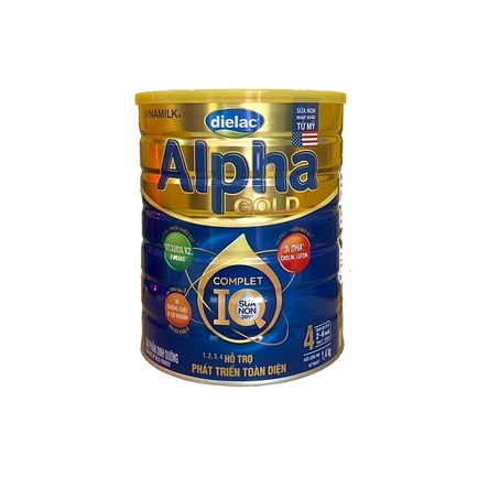 SỮA BỘT DIELAC ALPHA GOLD IQ 4 1,5KG (CHO TRẺ TỪ 2- 6 TUỔI)