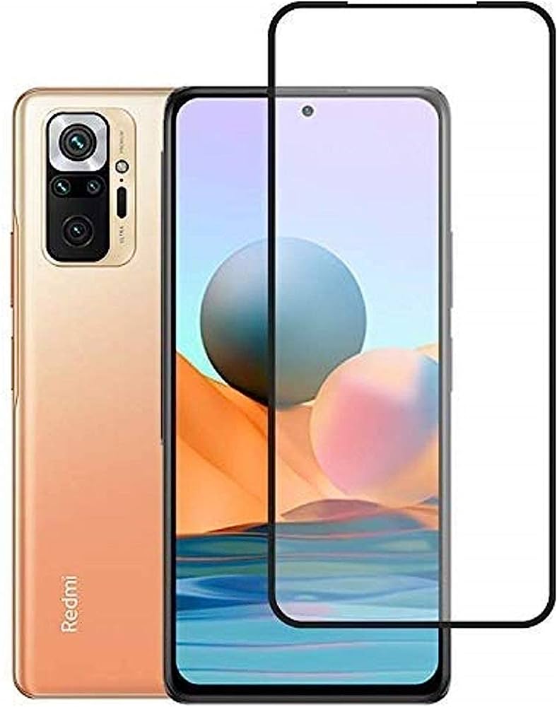 Cường lực full màn cho Xiaomi Redmi Note 10 Pro (Đen)