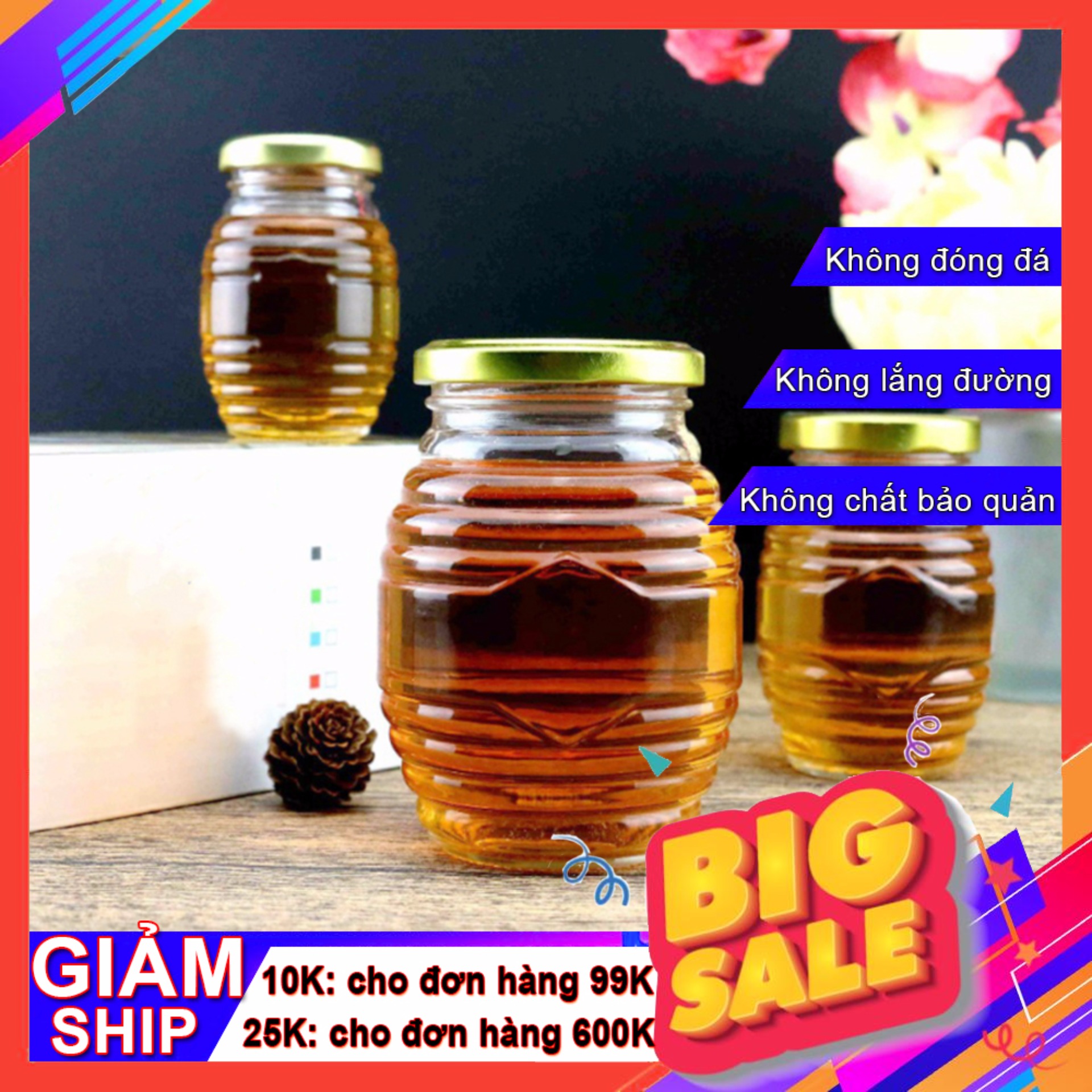 Mat ong Ong Cuong Home Honey