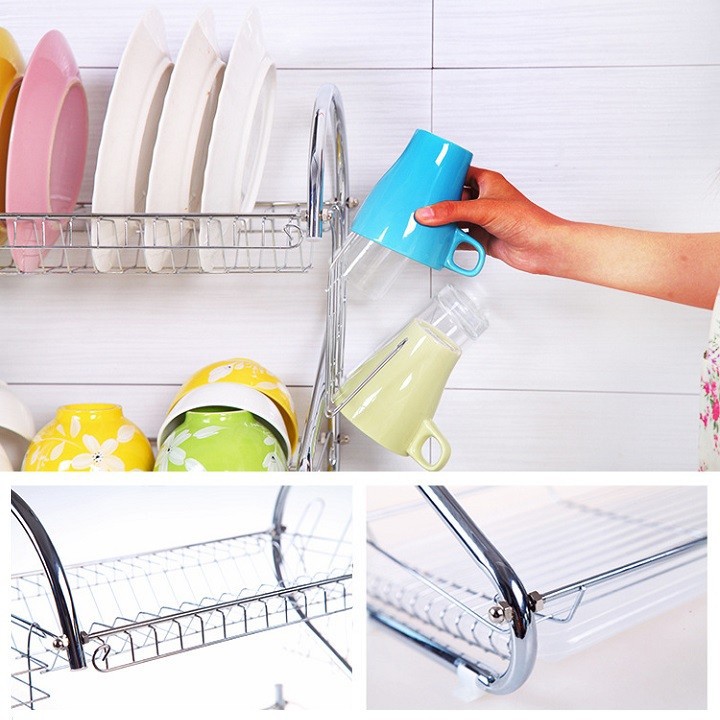 [HCM]kệ đựng chén bát inox - kệ đựng chén bát inox