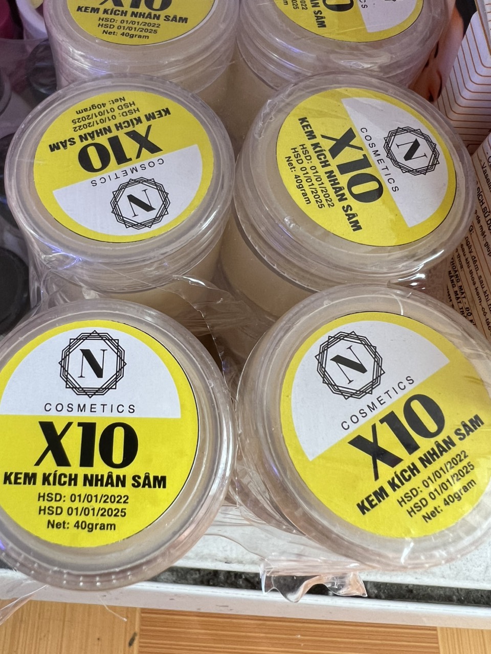 Kích Siêu Trắng Da X10 Nhân Sâm Cosmetics
