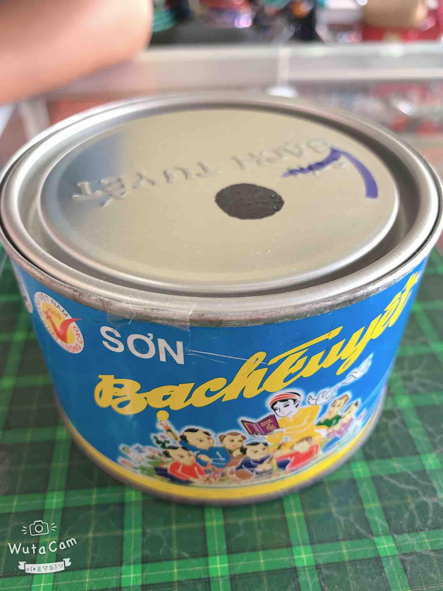 Sơn dầu Bạch Tuyết màu đen-200