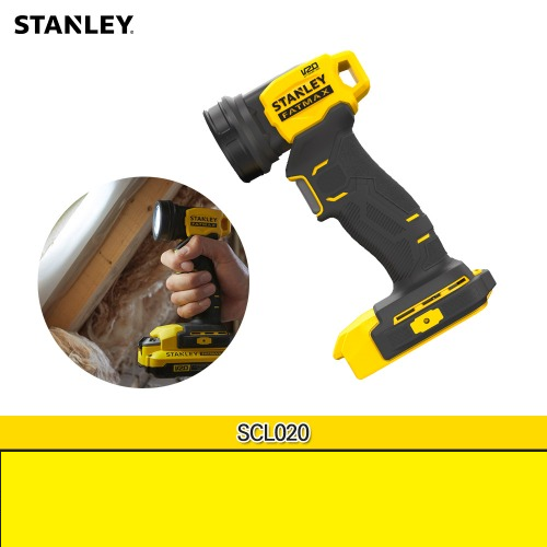 Đèn pin 20v stanley scl020-kr | chính hãng | không bao gồm pin sạc