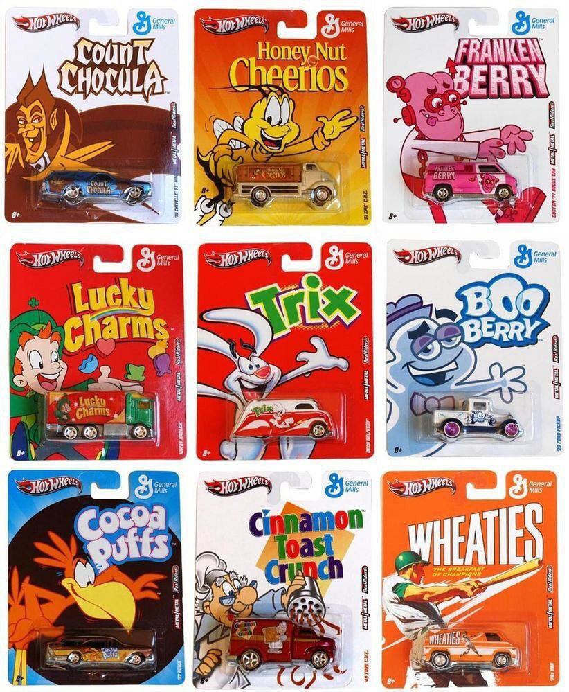 Xe hot wheels Count chocula  sưu tầm 2011 general mills