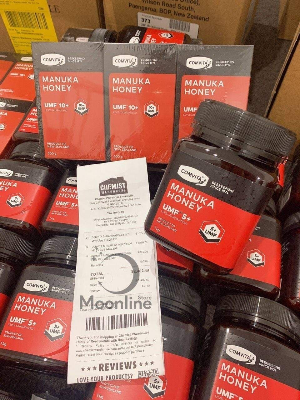 Mật ong Úc Manuka Comvita UMF 5+